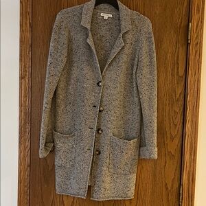 J Crew Mercantile Women's Gray Knit Coat